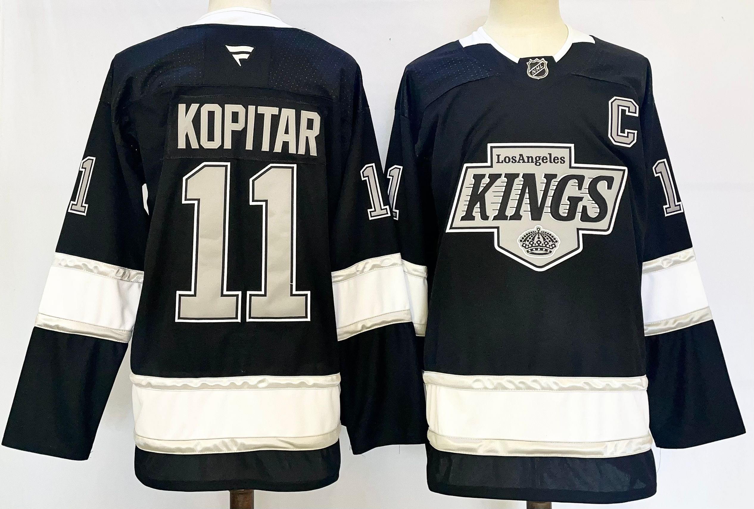 Men Los Angeles Kings #11 Kopitar Black 2025 Home Premier Player NHL Jersey->los angeles kings->NHL Jersey